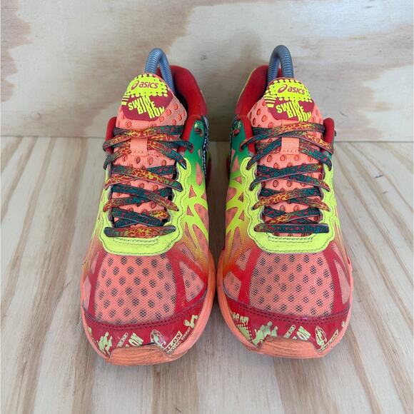 Asics - Noosa TRI 9 - Running Shoes - Red/Pink - Women's - 8 - T458N - Picture 2 of 9